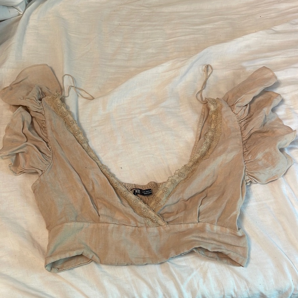 Zara Ruffle Shirt